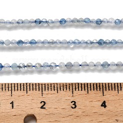 Natürliche Aquamarin Perlen Stränge&nbsp;G-RM2025-A17-2mm