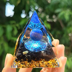 Generatori di energia in resina piramidale di orgonite&nbsp;PW-WG394F9-01