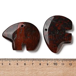 Natürliche gebrochene Jaspis große Anhänger&nbsp;G-T144-08J