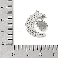 Pendentifs en laiton zircon cubique transparent&nbsp;CU-CBAA0B1-06P