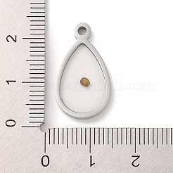 Pendenti in acciaio inossidabile 304 anti-ossidazione&nbsp;LS-STAS-R222-04P