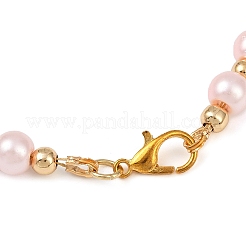 4 bracciale con perline rotonde in vetro di 4 colori per donna&nbsp;BJEW-JB11975