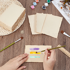 50 Stück Aquarellpapier aus Holzschliff&nbsp;DIY-WH0671-347A