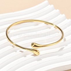 304 Edelstahl-Armreife für Damen&nbsp;AJEW-P127-16G