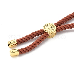 Fabrication de bracelet en corde de coton&nbsp;KK-F758-03Y-G