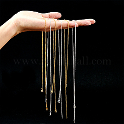 Messingkette bildende Halskette&nbsp;NJEW-FH0001-02