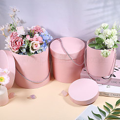 3 Stück 3 Größen Säulenkarton Papier Blumenstrauß Verpackungsboxen&nbsp;CON-BC0007-77A