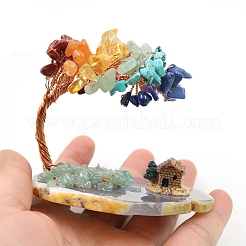 7 Chakra-Edelstein-Baumschmuck&nbsp;TREE-PW0002-09