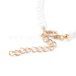 Polycotton Quaste Charm Armbänder&nbsp;BJEW-JB06187