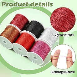 Cordon de nouage chinois en nylon&nbsp;NWIR-YW0001-09B