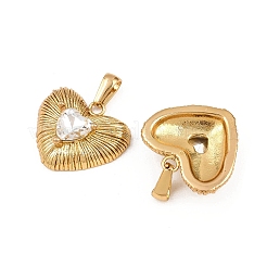 Colgantes de rhinestone de acero inoxidable 304&nbsp;STAS-P438-32G