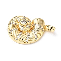 Pendentifs en laiton zircon cubique transparent&nbsp;KK-L253-03G