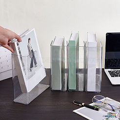 4 Stück transparente Aktenordnerhalter aus Acryl&nbsp;AJEW-GA0009-48