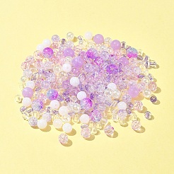 DIY-Kits zur Herstellung von Armbändern aus runden Acrylperlen&nbsp;DIY-FS0007-02C