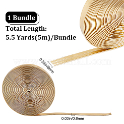 Cavo piatto in similpelle da 5 m&nbsp;LC-GF0001-02B-01