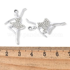 Pendentifs en alliage avec strass de cristal&nbsp;PALLOY-E775-18P