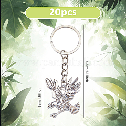 20 llavero de águila de aleación&nbsp;KEYC-DC00045