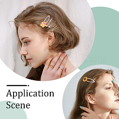 100 pieza de accesorios para pinzas de pelo de hierro&nbsp;PHAR-SC0001-002B