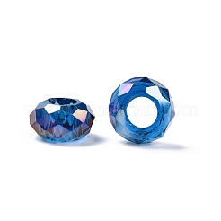 Perle di vetro trasparente europei&nbsp;GPDL-N005-D14mm-A12