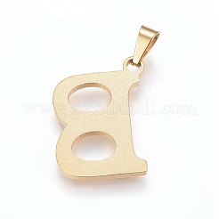Conjuntos de joyas con colgantes y aretes de acero inoxidable 304&nbsp;SJEW-P099-02G