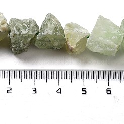 Rohe raue natürliche prehnite Perlenstränge&nbsp;G-P528-A05-01