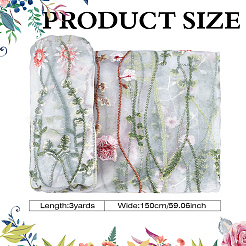 3 Yards Polyester-Gaze-Stickstoff&nbsp;OCOR-ME0001-15