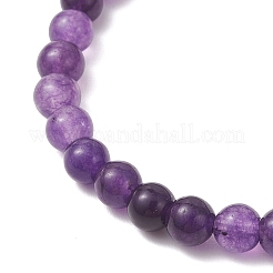 6 bracelet extensible en perles de quartz naturel pour femmes et hommes&nbsp;BJEW-JB12965