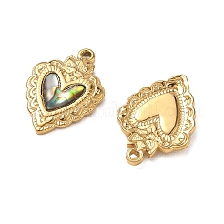 Natur Paua Muschel Anhänger&nbsp;STAS-G397-25G-02
