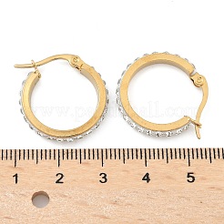 Creolen aus Edelstahl 304&nbsp;LS-EJEW-N0031-11G