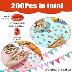 200pcs perle sintetiche&nbsp;OACR-CJ0002-03