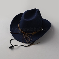 Cowboyhut aus Polyester&nbsp;AJEW-WH0481-611H