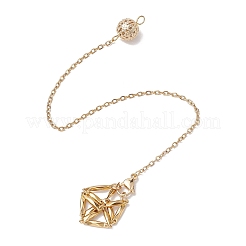 Astuccio con catena macramè in acciaio inossidabile&nbsp;PALLOY-JF02736-01