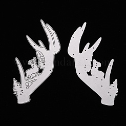Weihnachten Rentier / Hirsch Kohlenstoffstahl Schneidstempel Schablonen&nbsp;DIY-A008-49