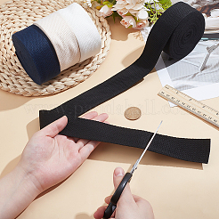 4 Rolle Polyester-Baumwollband in 4 Ausführungen&nbsp;DIY-PH0030-48