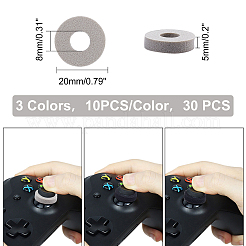 Superfinding 30pcs 2-Farben-Joystick-Schwammring&nbsp;AJEW-FH0001-53