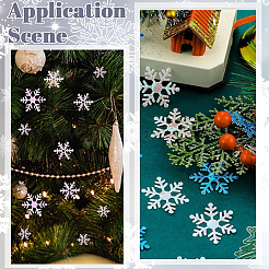 6 sachet de confettis en plastique de 3 styles et 2 couleurs&nbsp;DIY-SC0031-48B