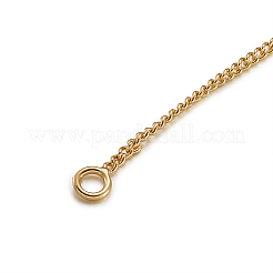 Fornituras de aretes de latón&nbsp;KK-TA0007-12G