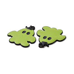 Colgantes del esmalte de la aleación de la galjanoplastia del estante del tema de Halloween&nbsp;PALLOY-O109-45EB