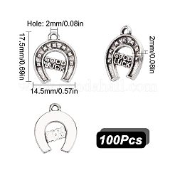 Pendente in lega stile tibetano&nbsp;TIBE-SC0004-54
