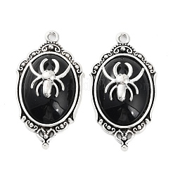 Ovale Anhänger aus Halloween-Legierung&nbsp;FIND-C032-02AS-01