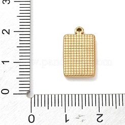 Ciondoli in acciaio inossidabile 304 con micro pavé di zirconi cubici trasparenti&nbsp;SA-CBA50C9-03G