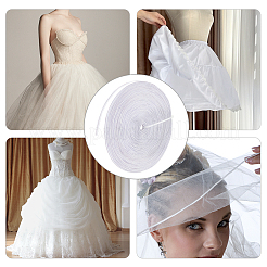 Polyesterbeschichtete Messingstäbchen für Brautkleider&nbsp;FIND-WH0128-82