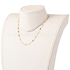 Natürliche Achat handgemachte Perlenketten Halskette Herstellung&nbsp;NJEW-JN03165