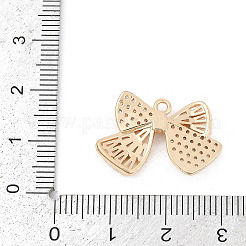 Pendentifs avec zircon cubiques à micro-pavés en laiton&nbsp;LS-KK-U051-04G-02