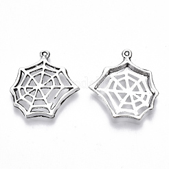 Tibetischer stil Aluminium Anhänger & Charms&nbsp;X-TIBE-N010-14AS-RS
