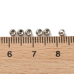 Perles rondes à couture en acier inoxydable 304 anti-ternissement&nbsp;A-STAS-R032-3mm