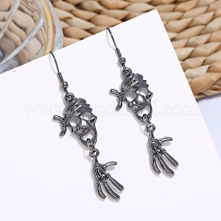 Pendientes colgantes de aleación con tema de halloween&nbsp;FS-WG50C46-03