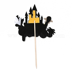 Filztuch & Papier Halloween Burgkuchen Einlage Kartendekoration&nbsp;DIY-H108-41