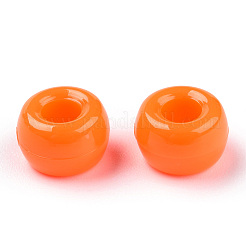 Perles plastiques opaques&nbsp;KY-T025-01-F12