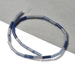 Fili di perline di avventurina blu naturale tinte e riscaldate&nbsp;G-D464-38